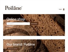 Tablet Screenshot of poilane.com